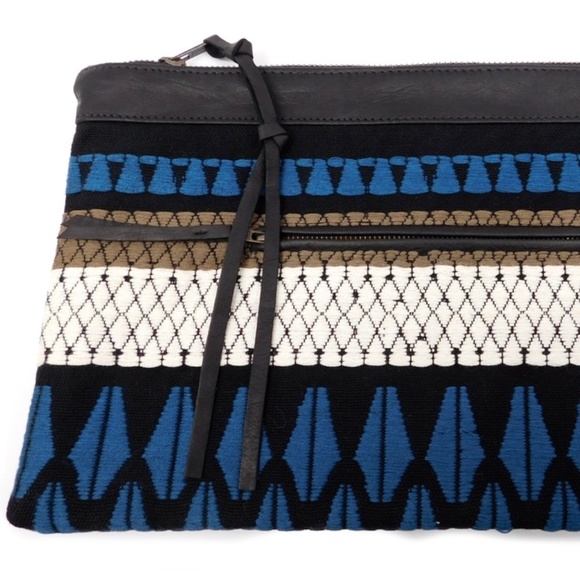 Estrella Clutch (Navy, Taupe, Cream) - Picture 1 of 3